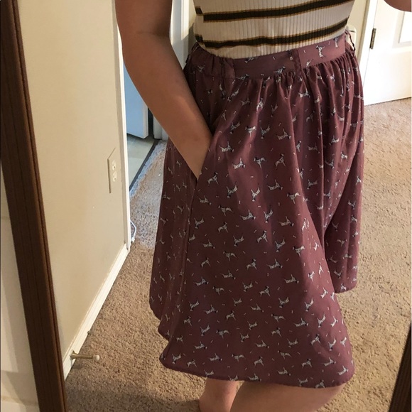 Xhilaration Dresses & Skirts - Dalmatian pattern skirt